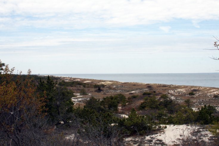 View of Delaware Bay from Battery 519